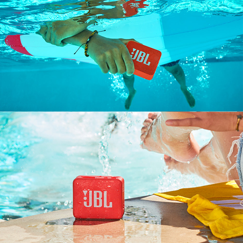 Bocina Bluetooth Portátil JBL GO2 - Tecnología Inalámbrica y Resistente al Agua IPX7